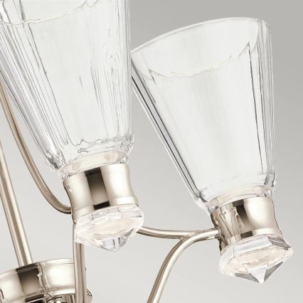 Quintiesse - LED Koupelnový lustr na tyči KAYVA LED/24W/230V IP44 lesklý chrom