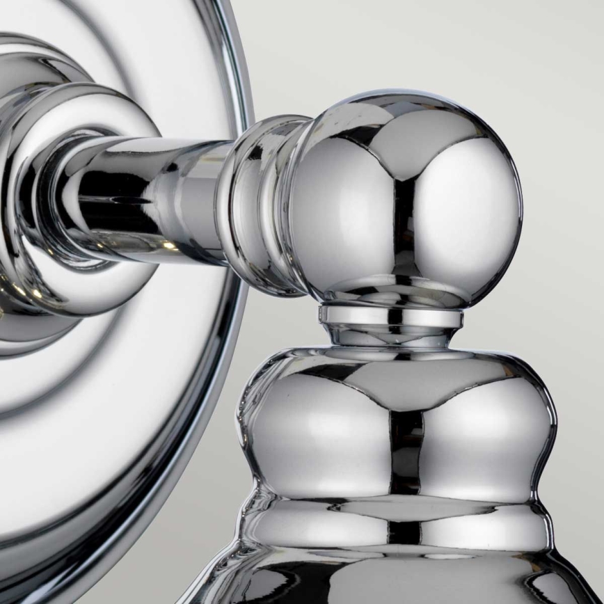 Quintiesse - LED Koupelnová nástěnná lampa KEYNES 1xG9/3W/230V IP44 lesklý chrom