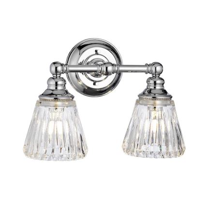 Quintiesse - LED Koupelnová nástěnná lampa KEYNES 2xG9/3W/230V IP44 lesklý chrom