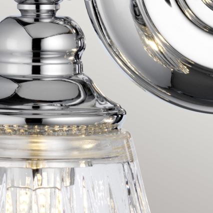 Quintiesse - LED Koupelnová nástěnná lampa KEYNES 2xG9/3W/230V IP44 lesklý chrom