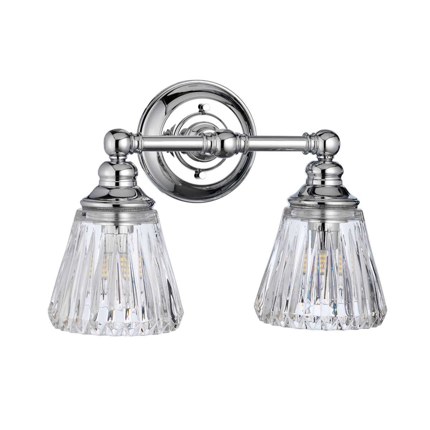 Quintiesse - LED Koupelnová nástěnná lampa KEYNES 2xG9/3W/230V IP44 lesklý chrom