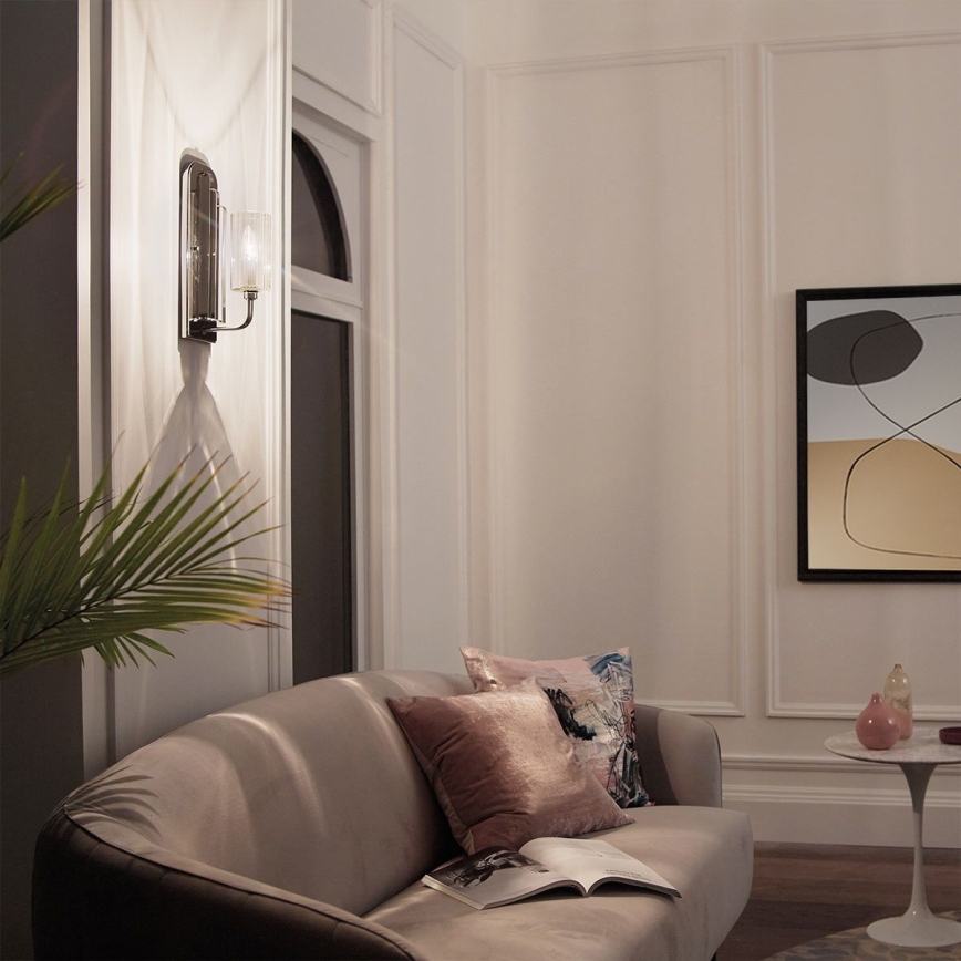 Quintiesse - Nástěnné svítidlo KIMROSE 1xE14/40W/230V lesklý chrom