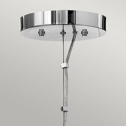 Quintiesse - LED Lustr na lanku MONDO 3xG9/3W/230V pr. 45,7 cm lesklý chrom