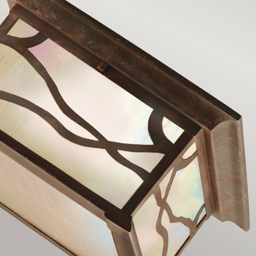 Quintiesse - Venkovní stropní svítidlo MORRIS 2xE27/60W/230V IP44 bronzová