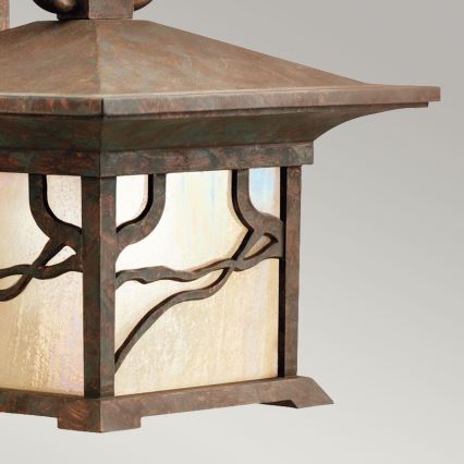 Quintiesse - Venkovní nástěnná lampa MORRIS M 1xE27/60W/230V IP44 bronzová