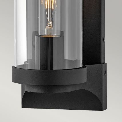 Quintiesse - Venkovní nástěnné svítidlo PEARSON M 1xE27/60W/230V IP44 černá