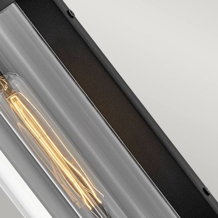 Quintiesse - Venkovní nástěnné svítidlo PEARSON M 1xE27/60W/230V IP44 černá
