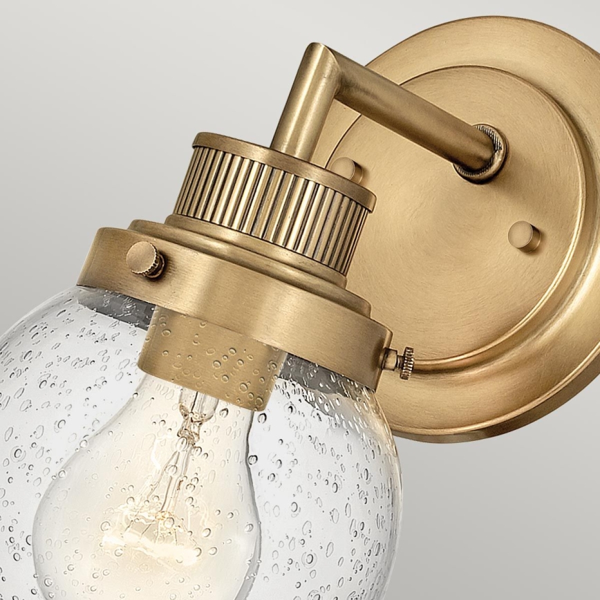 Quintiesse - Koupelnové nástěnné svítidlo POPPY 1xE27/60W/230V IP44 zlatá