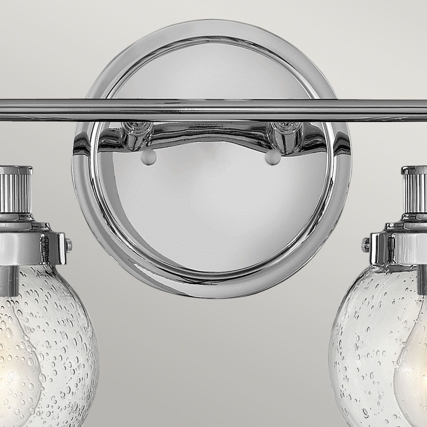 Quintiesse - Koupelnové nástěnné svítidlo POPPY 2xE27/60W/230V IP44 lesklý chrom