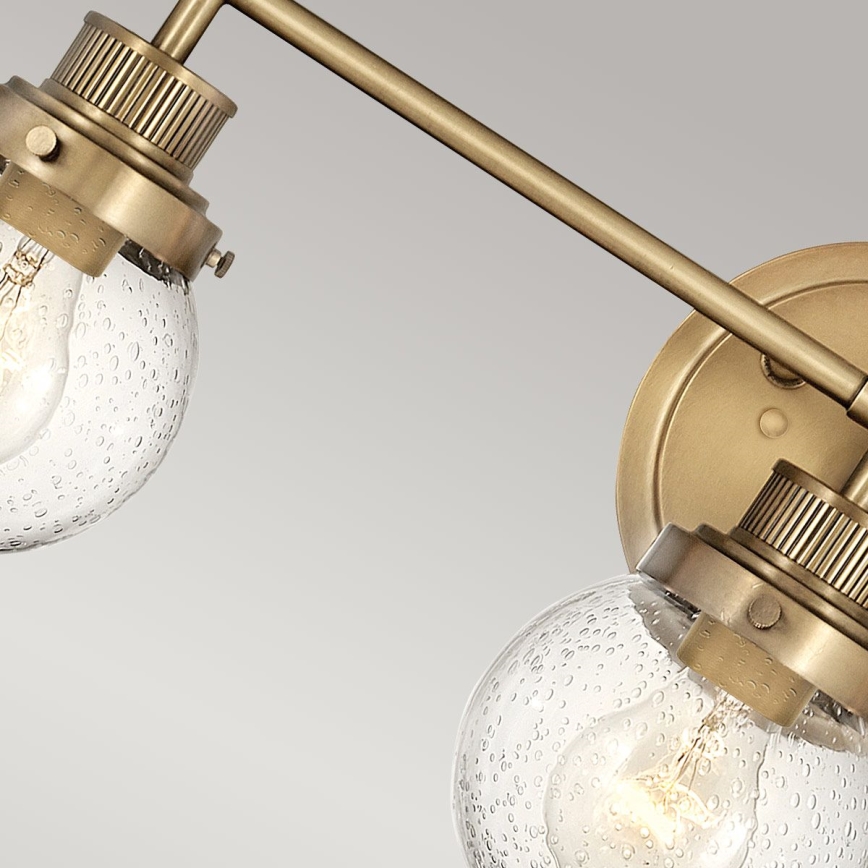 Quintiesse - Koupelnové nástěnné svítidlo POPPY 3xE27/60W/230V IP44 zlatá