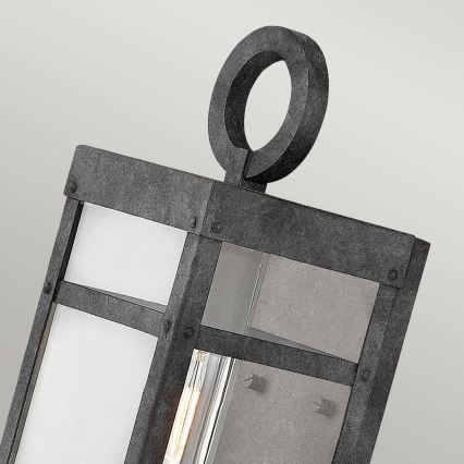 Quintiesse - Venkovní nástěnné svítidlo PORTER S 1xE27/60W/230V IP44 černá