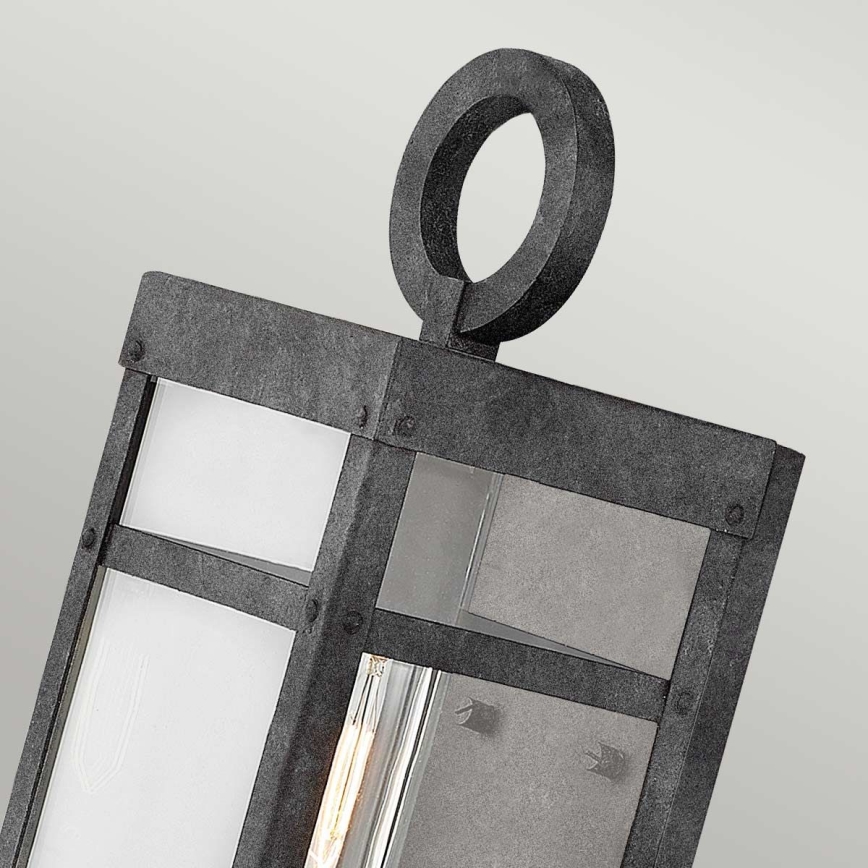 Quintiesse - Venkovní nástěnné svítidlo PORTER S 1xE27/60W/230V IP44 černá