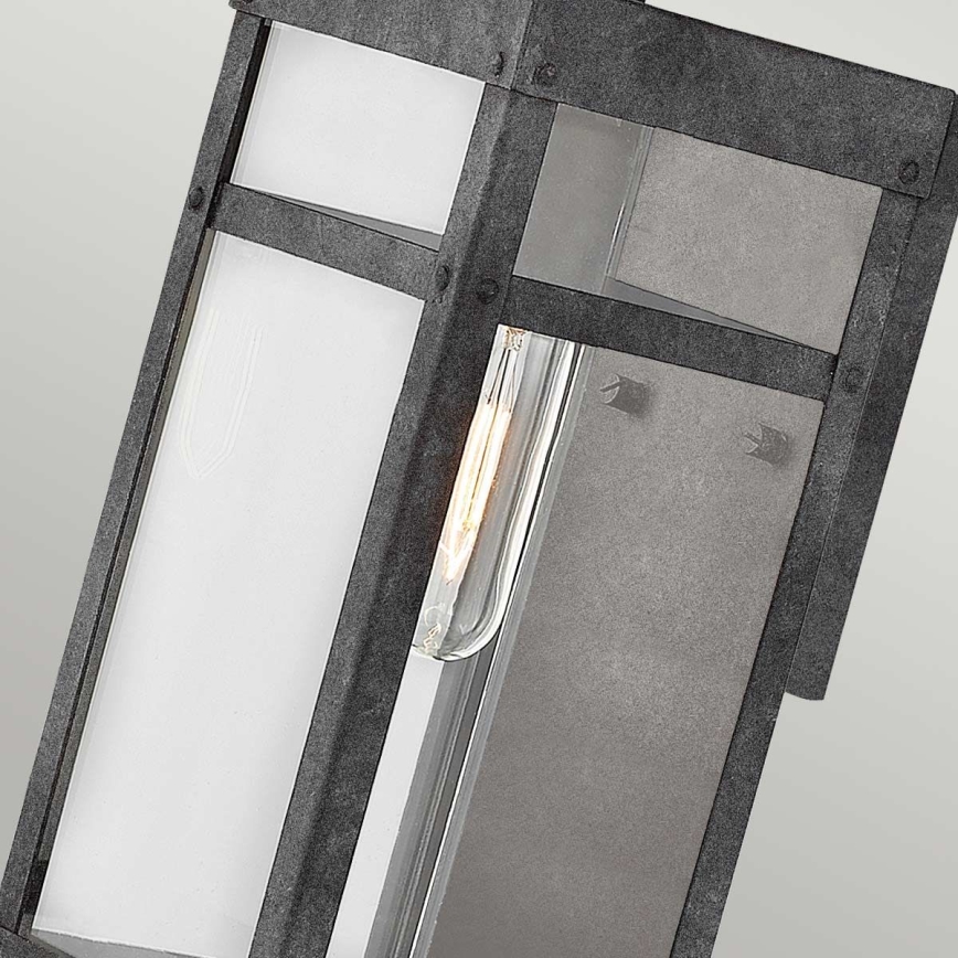 Quintiesse - Venkovní nástěnné svítidlo PORTER S 1xE27/60W/230V IP44 černá