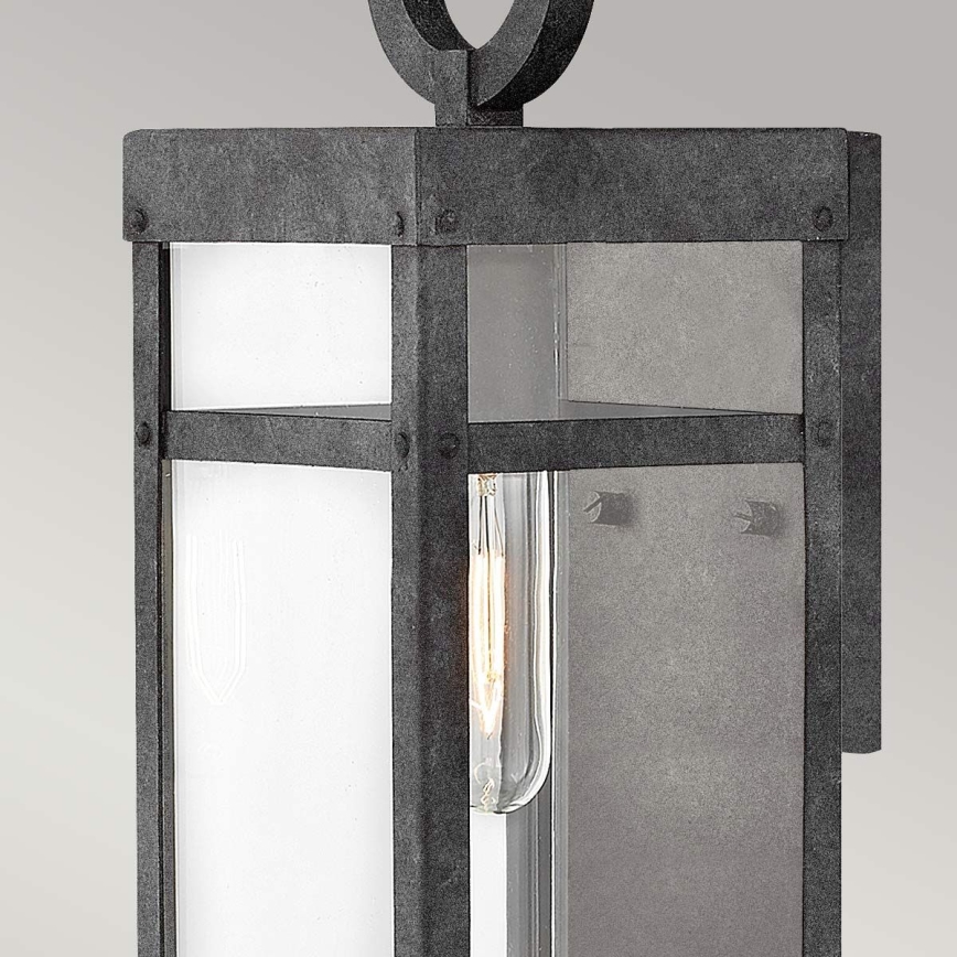 Quintiesse - Venkovní nástěnné svítidlo PORTER S 1xE27/60W/230V IP44 černá
