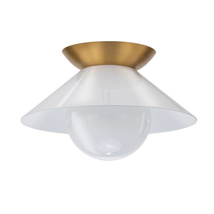 Quintiesse - Stropní svítidlo SAUCER 1xE27/40W/230V pr. 36,6 cm zlatá