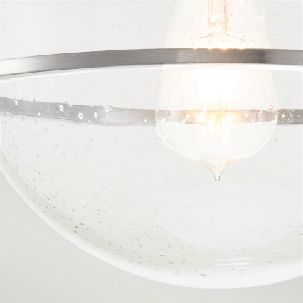 Quintiesse - Stropní svítidlo SOMERSET 1xE27/60W/230V pr. 28,2 cm matný chrom