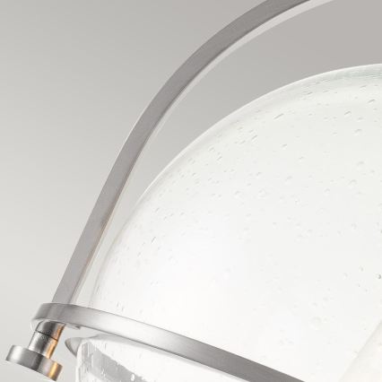 Quintiesse - Stropní svítidlo SOMERSET 1xE27/60W/230V pr. 28,2 cm matný chrom