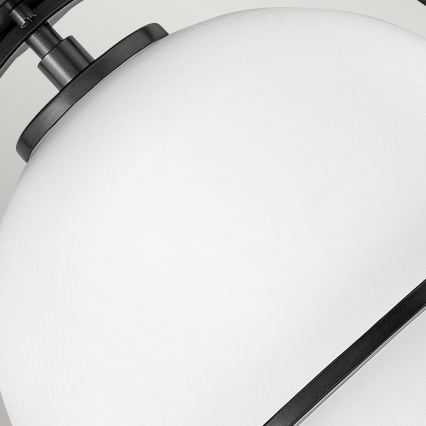 Quintiesse - Stropní svítidlo SOMERSET 1xE27/60W/230V pr. 28,2 cm černá