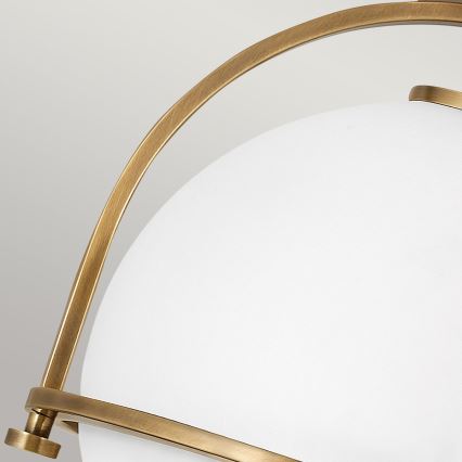 Quintiesse - Stropní svítidlo SOMERSET 1xE27/60W/230V pr. 28,2 cm zlatá