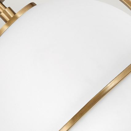 Quintiesse - Stropní svítidlo SOMERSET 1xE27/60W/230V pr. 28,2 cm zlatá