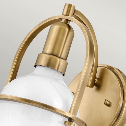 Quintiesse - Nástěnná lampa SOMERSET 1xE27/60W/230V zlatá