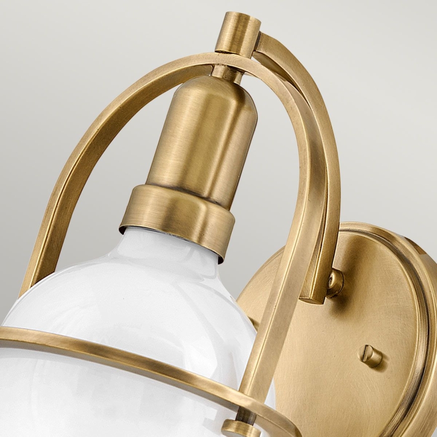 Quintiesse - Nástěnná lampa SOMERSET 1xE27/60W/230V zlatá