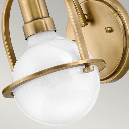 Quintiesse - Nástěnná lampa SOMERSET 1xE27/60W/230V zlatá