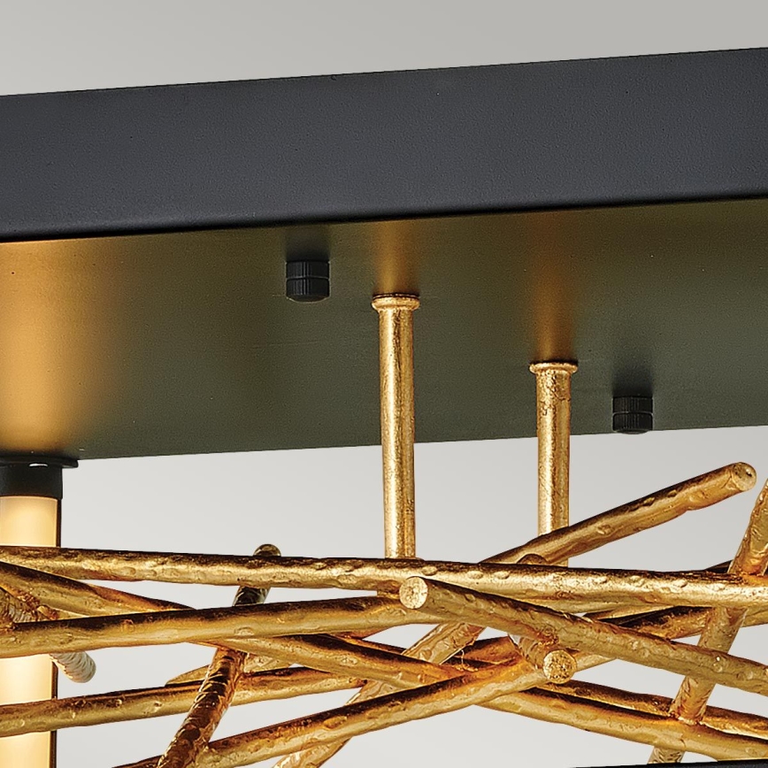 Quintiesse - LED Stropní svítidlo STYX LED/8W/230V černá/zlatá