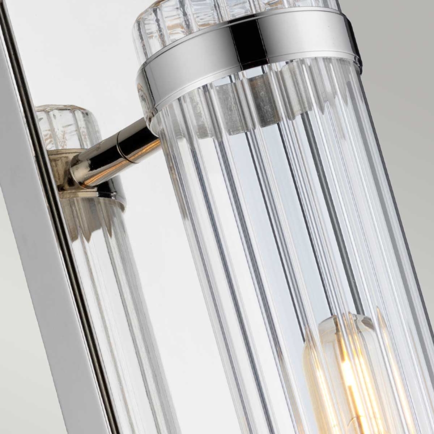 Quintiesse - Koupelnové nástěnné svítidlo WELLINGTON 1xE27/60W/230V IP44 lesklý chrom