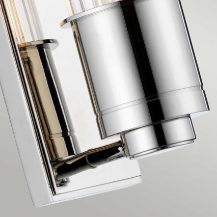 Quintiesse - Koupelnové nástěnné svítidlo WELLINGTON 1xE27/60W/230V IP44 lesklý chrom