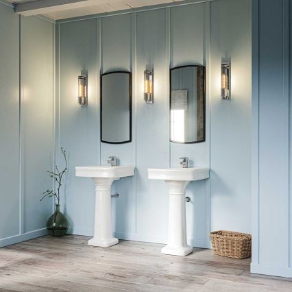 Quintiesse - LED Koupelnové nástěnné svítidlo WELLINGTON 1xE27/7W/230V IP44 lesklý chrom