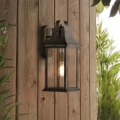 Quintiesse - Venkovní nástěnná lampa GRANT M 1xE27/60W/230V IP44 bronzová