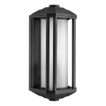 Quintiesse - Venkovní nástěnné svítidlo CASTELLE M 1xE27/60W/230V IP44 černá