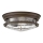 Quintiesse - Venkovní stropní svítidlo HADRIAN 2xE27/40W/230V pr. 27,8 cm IP44 bronzová