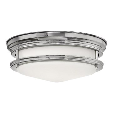 Quintiesse - Venkovní stropní svítidlo HADRIAN 2xE27/40W/230V pr. 27,8 cm IP44 lesklý chrom