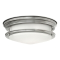 Quintiesse - Venkovní stropní svítidlo HADRIAN 2xE27/40W/230V pr. 30,5 cm IP44 matný chrom
