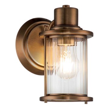 Quoizel - Koupelnové nástěnné svítidlo RIGGS 1xE27/40W/230V IP44