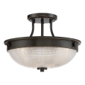 Quoizel - Přisazený lustr MANTLE 2xE27/60W/230V bronzová