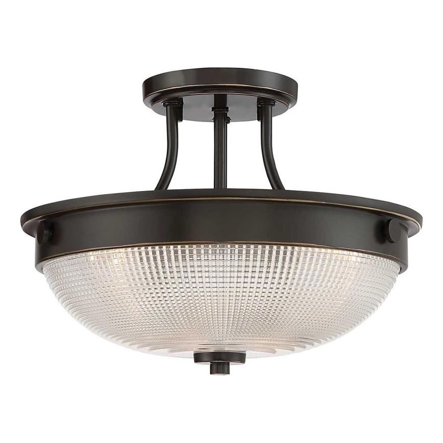 Quoizel - Přisazený lustr MANTLE 2xE27/60W/230V bronzová