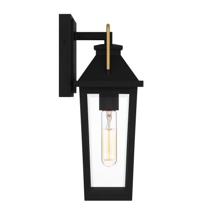 Quoizel - Venkovní nástěnné svítidlo BUCKLEY 1xE27/40W/230V IP44 černá