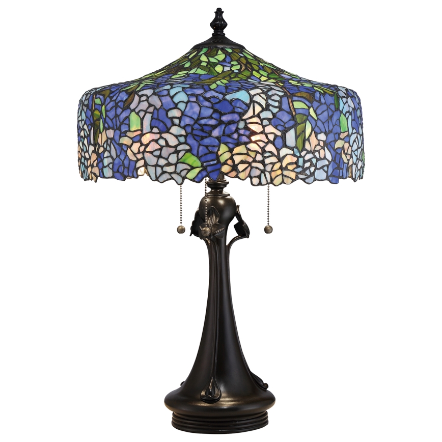Quoizel - Stolní lampa COBALT 3xE27/60W/230V