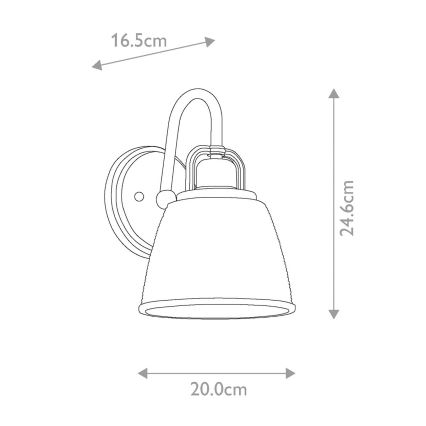 Quoizel - LED Koupelnové nástěnné svítidlo DUBLIN 1xG9/3W/230V IP44 lesklý chrom
