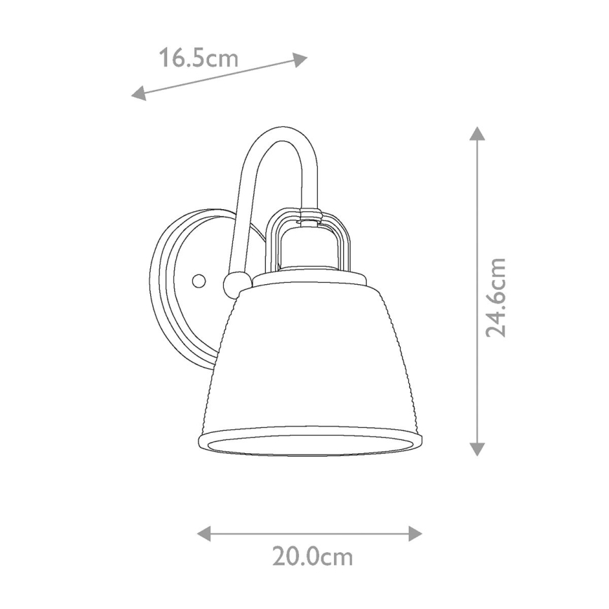 Quoizel - LED Koupelnové nástěnné svítidlo DUBLIN 1xG9/3W/230V IP44 lesklý chrom