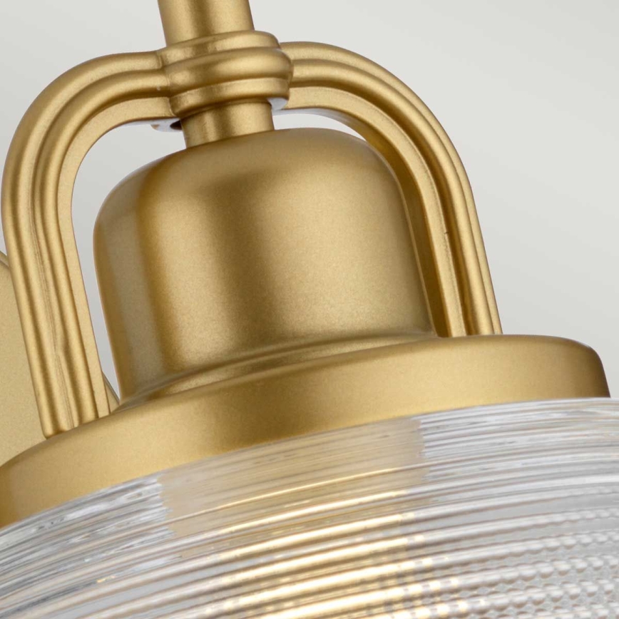 Quoizel - LED Koupelnové nástěnné svítidlo DUBLIN 1xG9/3W/230V IP44 zlatá