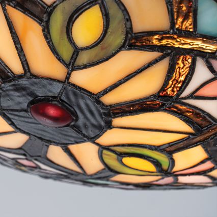 Quoizel - Stropní svítidlo Tiffany LARISSA 2xE27/40W/230V pr. 41,2 cm