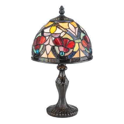 Quoizel - Stolní lampa Tiffany LARISSA 1xE14/40W/230V pr. 20 cm