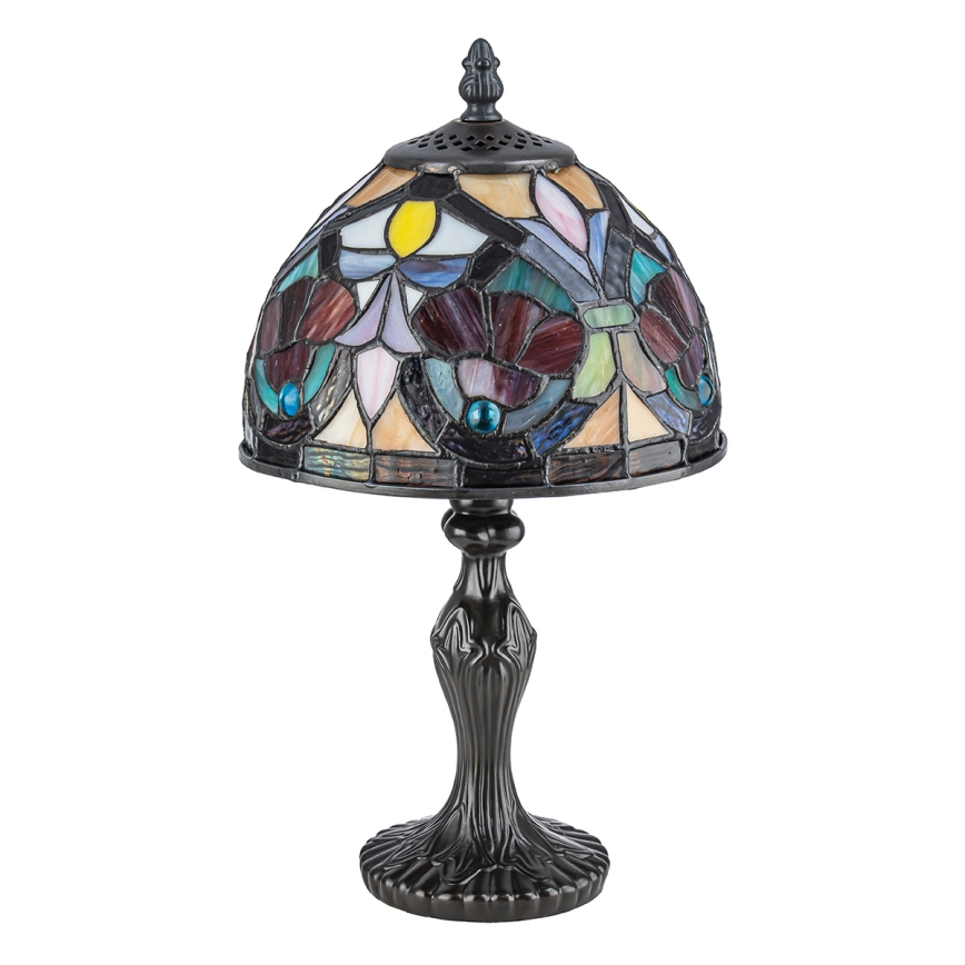 Quoizel - Stolní lampa Tiffany LARISSA 1xE14/40W/230V pr. 20 cm