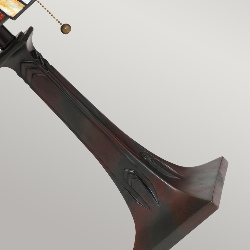 Quoizel - Stolní lampa Tiffany MAYBECK 2xE27/60W/230V