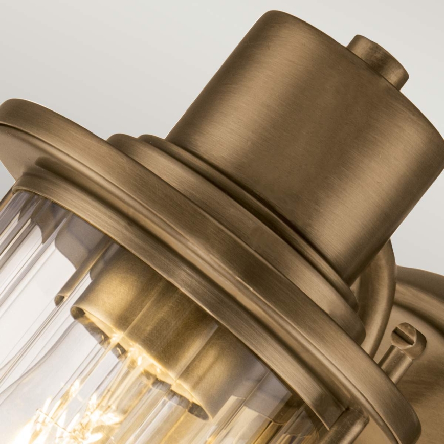 Quoizel - Koupelnové nástěnné svítidlo RIGGS 1xE27/40W/230V IP44