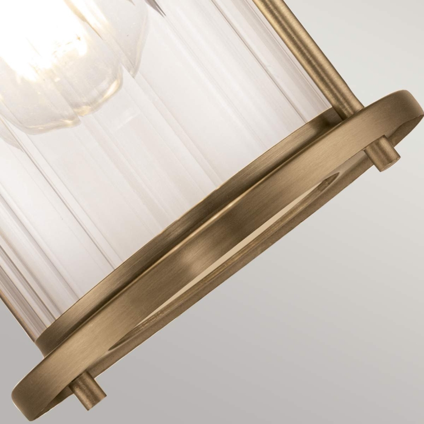 Quoizel - Koupelnové nástěnné svítidlo RIGGS 1xE27/40W/230V IP44